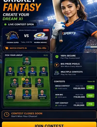 Hero11 (hero11) fantasy cricket & matchday visual 3